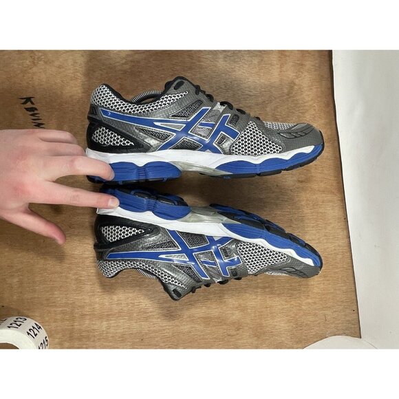 Asics Gel Nimbus 14 Men's Size 11 Running Shoes T241N Blue Grey - Picture 6 of 9